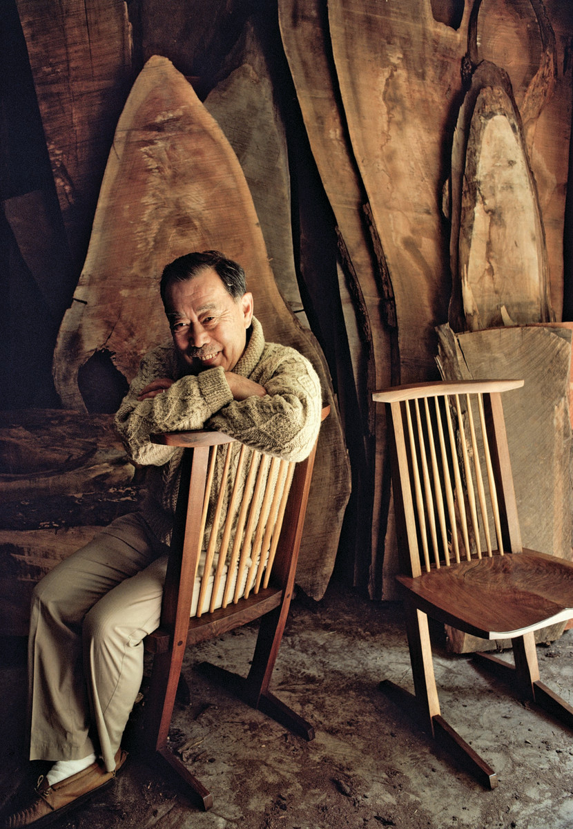 Biography George Nakashima George Nakashima Woodworkers New Hope,